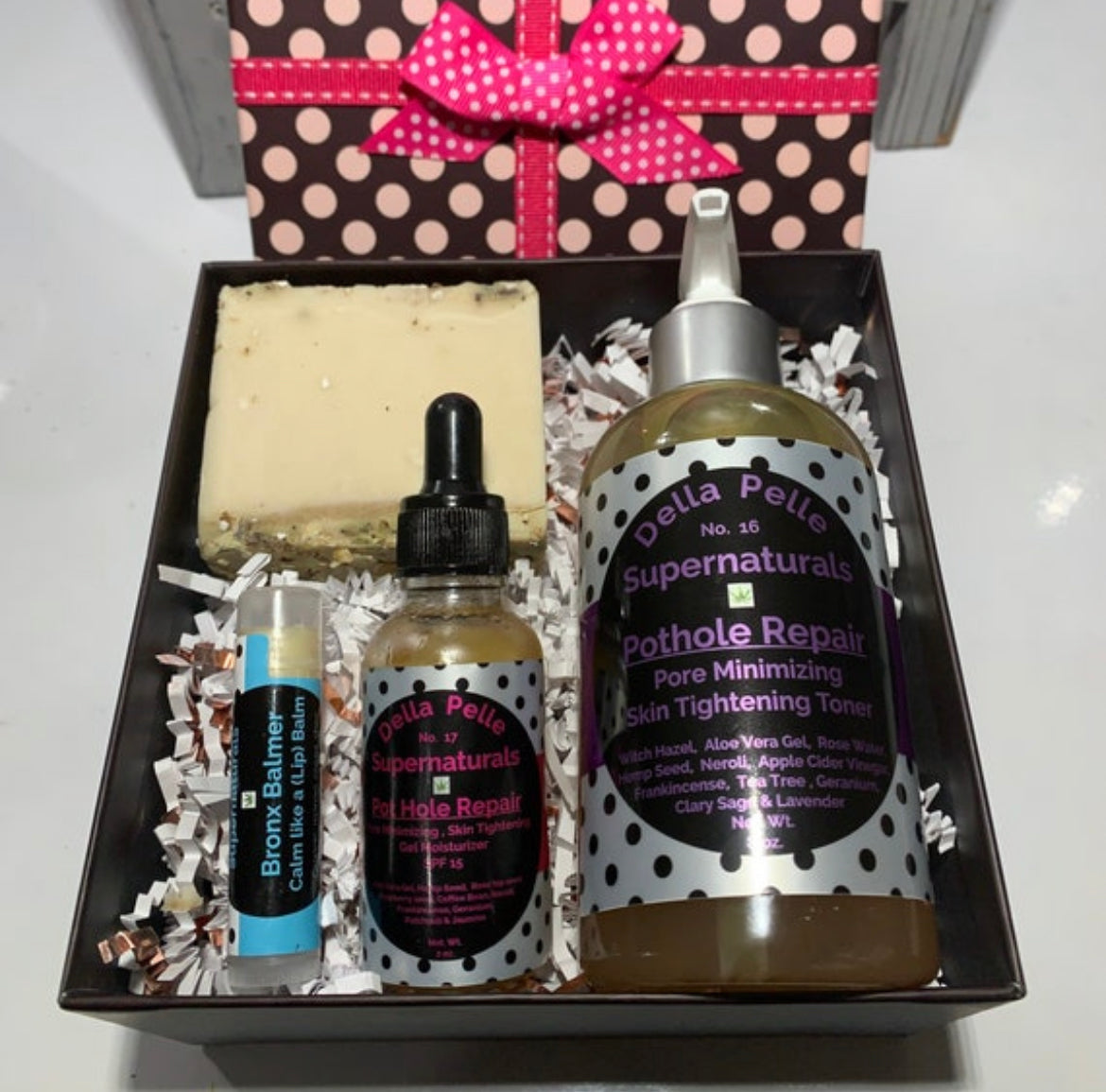 Pothole Repair Spa Facial in a Box