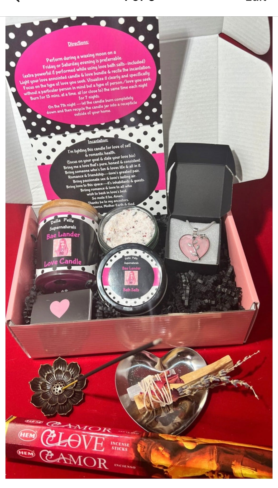 Love Spell Bae Lander Bruja Box